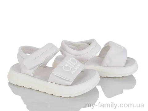 Босоніжки штучна шкіра білий діти дівчинка, Взуття оптом діти