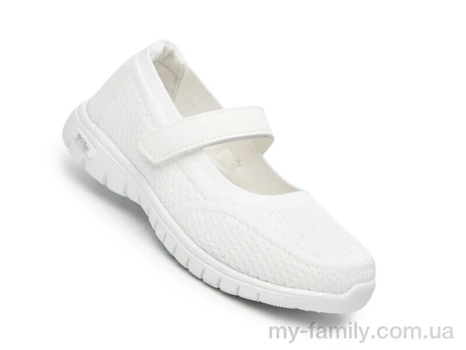 Туфлі текстиль білий діти дівчинка, Дитячі туфлі оптом