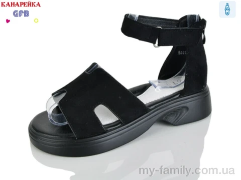 Босоніжки штучна замша чорний діти дівчинка, Взуття оптом діти