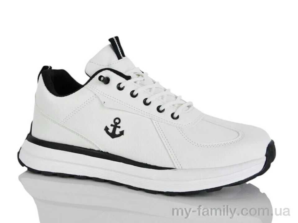 Кросівки штучна шкіра білий чоловіки -, Чоловічі кросівки оптом