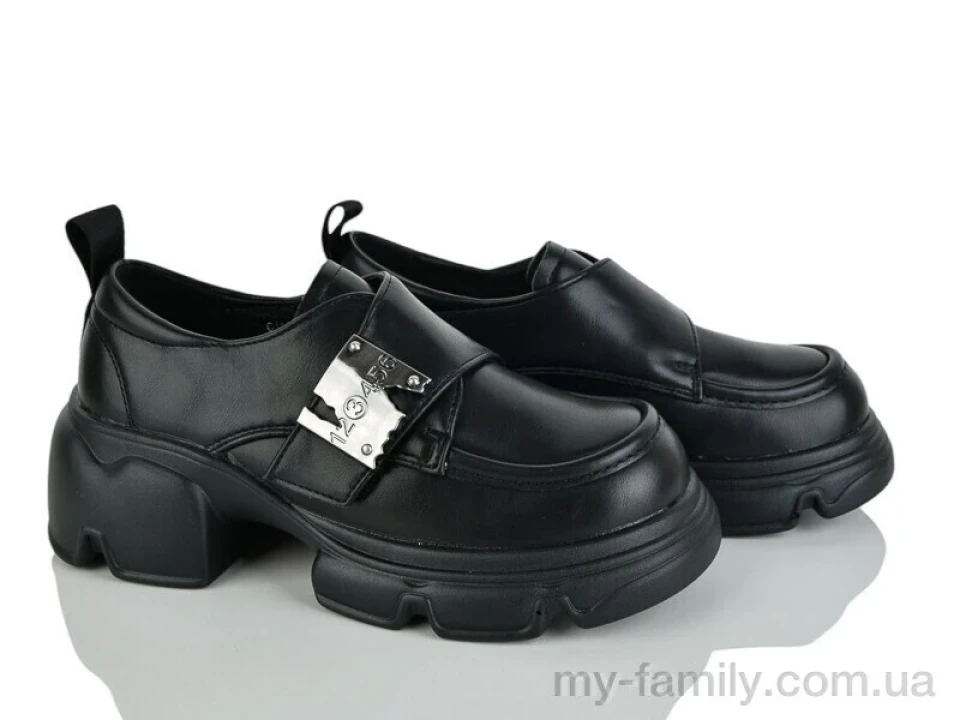 Туфлі штучна шкіра чорний діти дівчинка, Дитячі туфлі оптом