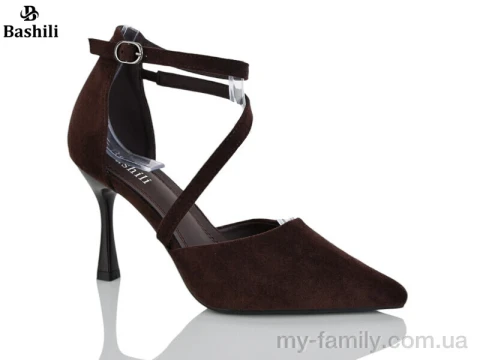 Туфлі штучна замша коричневий жінки -, Туфлі жіночі оптом