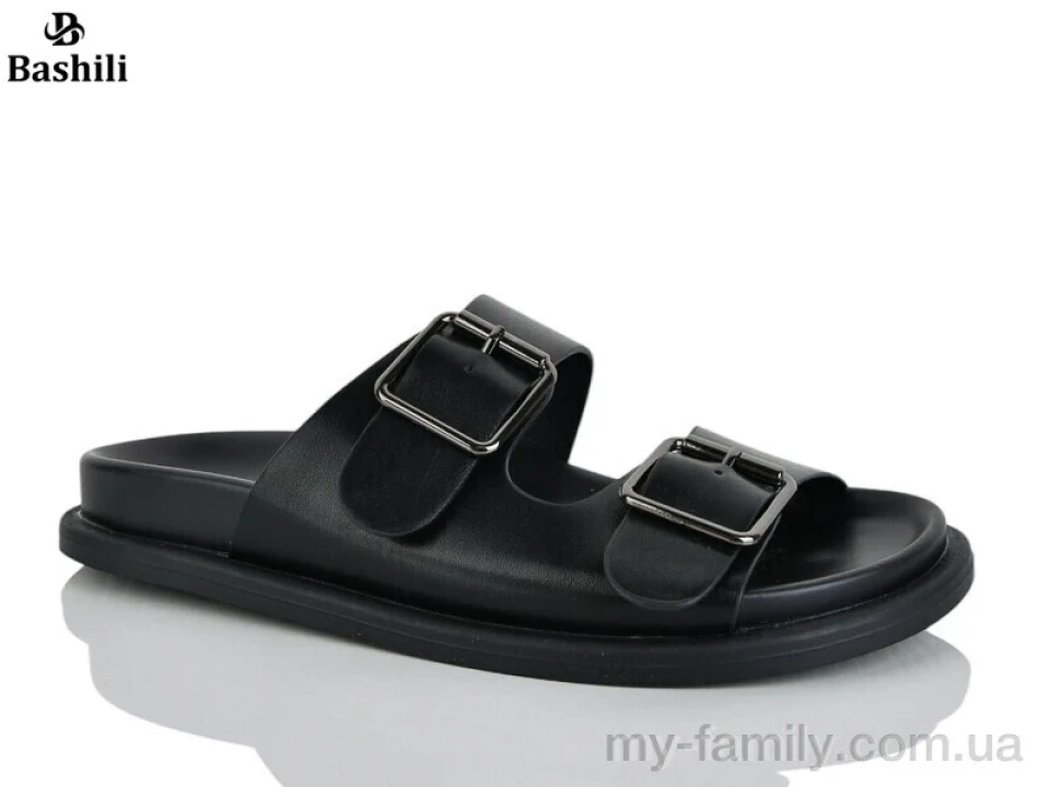 Шльопанці штучна шкіра чорний жінки -, Жіночі шльопанці оптом