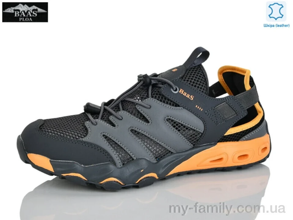 Кросівки натуральна шкіра-текстиль сірий чоловіки -, Чоловічі кросівки оптом