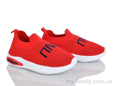 Кросівки текстиль червоний діти унісекс, Дитячі кросівки оптом