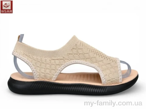 Босоніжки текстиль бежевий жінки -, Жіночі босоніжки оптом