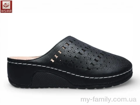 Шльопанці штучна шкіра чорний жінки -, Жіночі шльопанці оптом