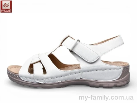 Босоніжки штучна шкіра білий жінки -, Жіночі босоніжки оптом