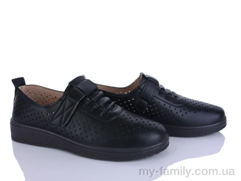 Туфлі штучна шкіра чорний жінки -, Туфлі жіночі оптом