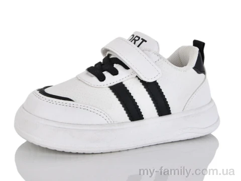 Кросівки штучна шкіра білий діти унісекс, Дитячі кросівки оптом