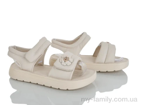 Босоножки искусственная кожа бежевый дети девочка, Взуття оптом дети