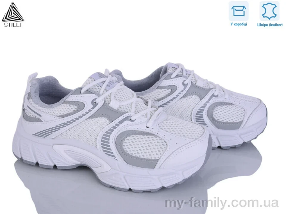 Кросівки натуральна шкіра-текстиль білий жінки -, Жіночі кросівки оптом