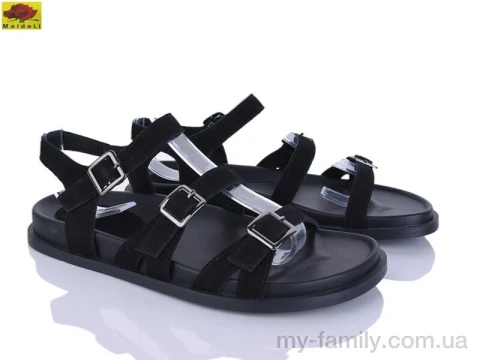 Босоніжки штучна замша чорний жінки -, Жіночі босоніжки оптом