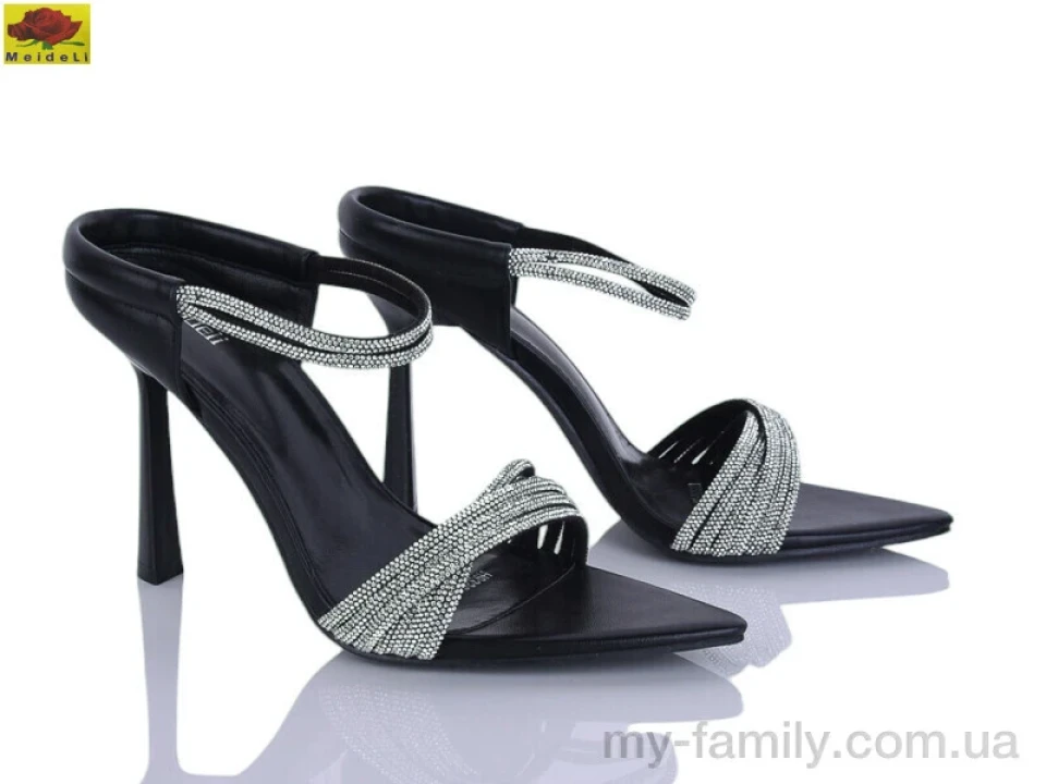 Босоніжки штучна шкіра чорний жінки -, Жіночі босоніжки оптом