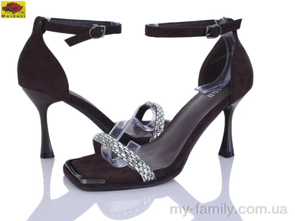 Босоніжки штучна замша коричневий жінки -, Жіночі босоніжки оптом