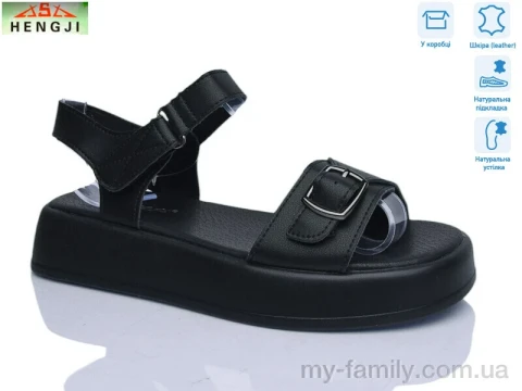 Босоніжки натуральна шкіра чорний жінки -, Жіночі босоніжки оптом