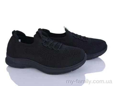 Кросівки текстиль чорний жінки -, Жіночі кросівки оптом