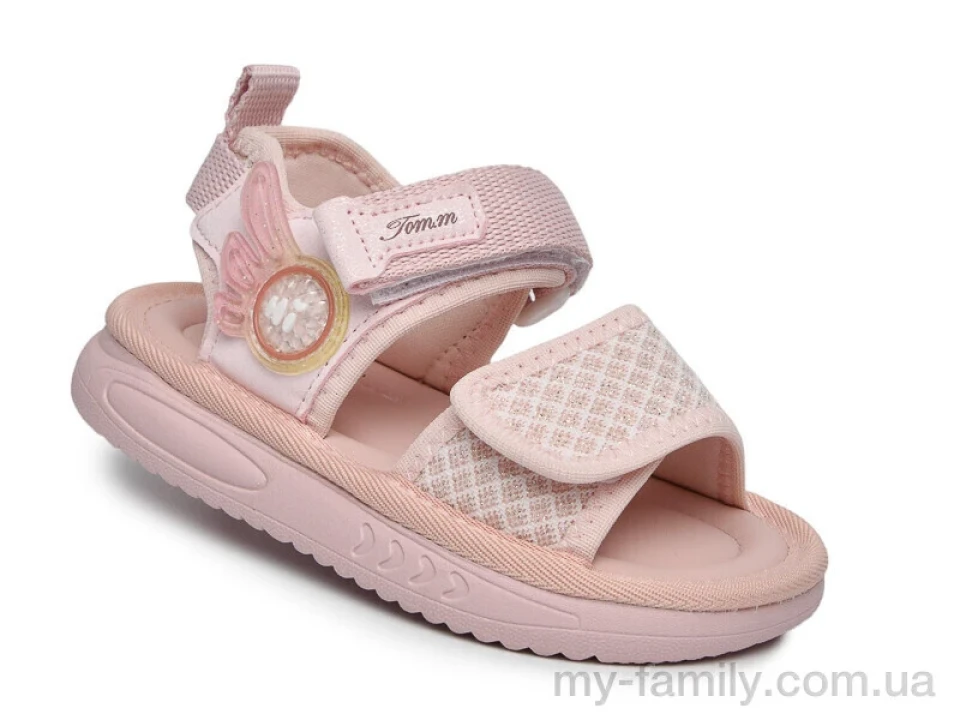 Босоніжки штучна шкіра-текстиль рожевий діти дівчинка, Взуття оптом діти