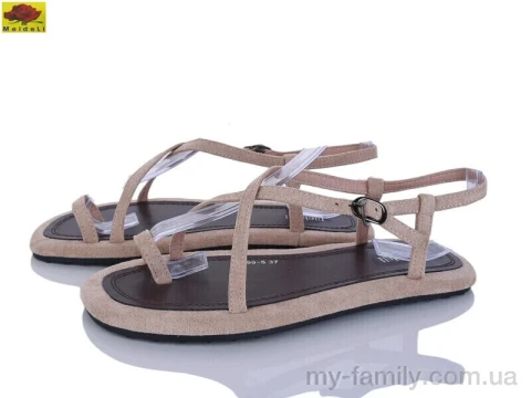 Босоніжки штучна замша бежевий жінки -, Жіночі босоніжки оптом