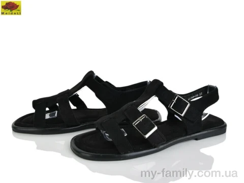 Босоніжки штучна замша чорний жінки -, Жіночі босоніжки оптом