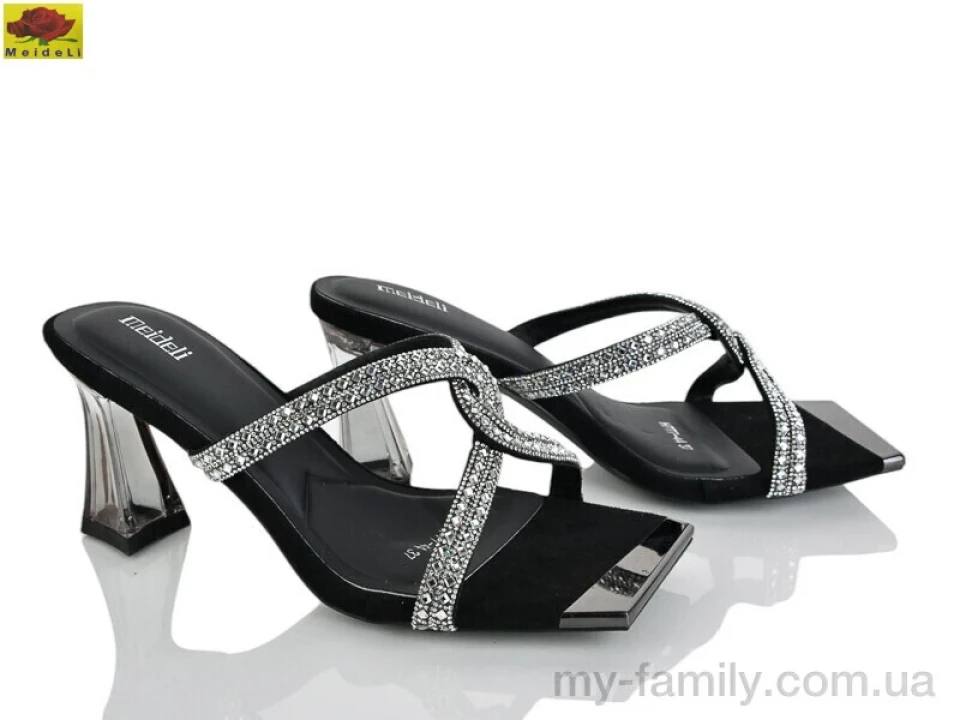 Босоніжки штучна замша чорний жінки -, Жіночі босоніжки оптом