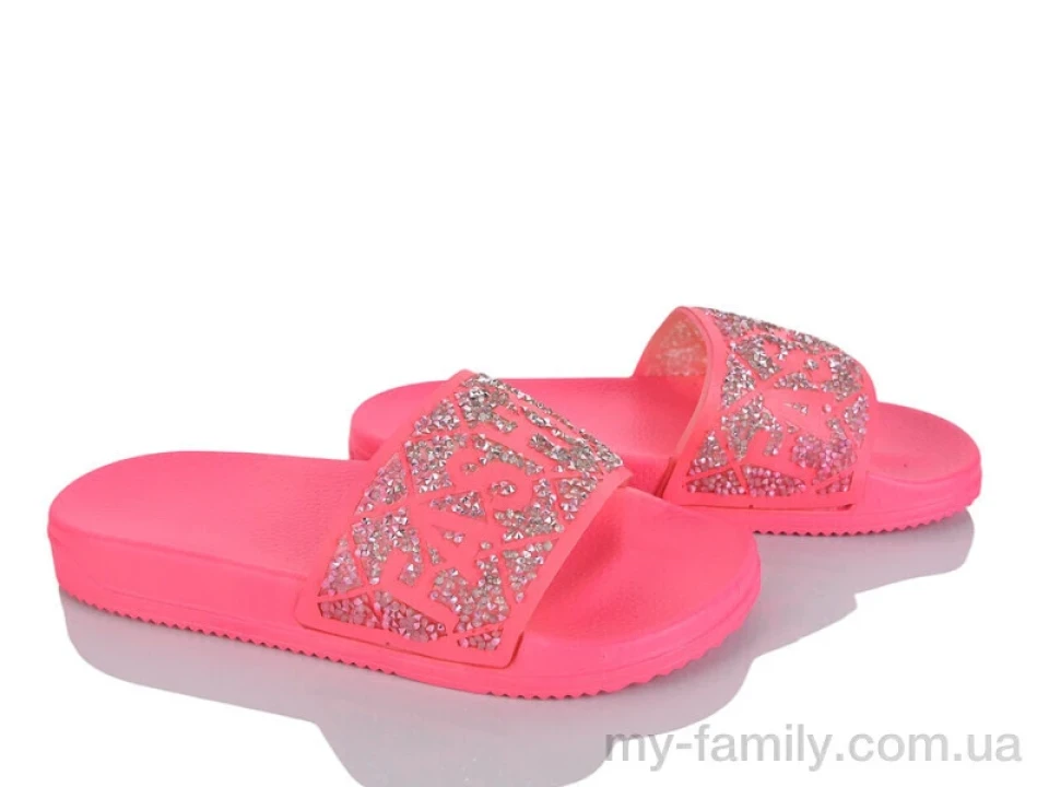 Шльопанці силікон рожевий жінки -, Жіночі шльопанці оптом