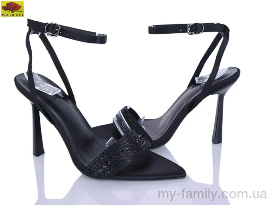 Босоніжки текстиль чорний жінки -, Жіночі босоніжки оптом