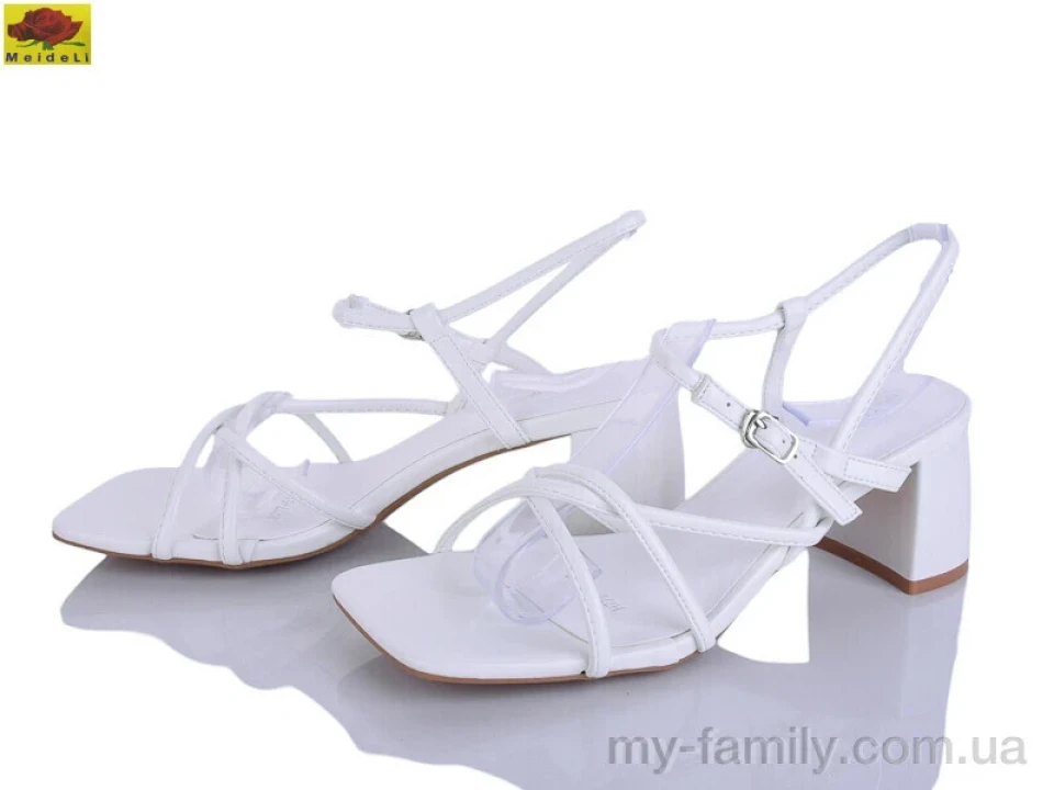 Босоніжки штучна шкіра білий жінки -, Жіночі босоніжки оптом