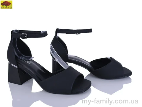 Босоножки искусственная замша черный женщины -, Женские босоножки оптом