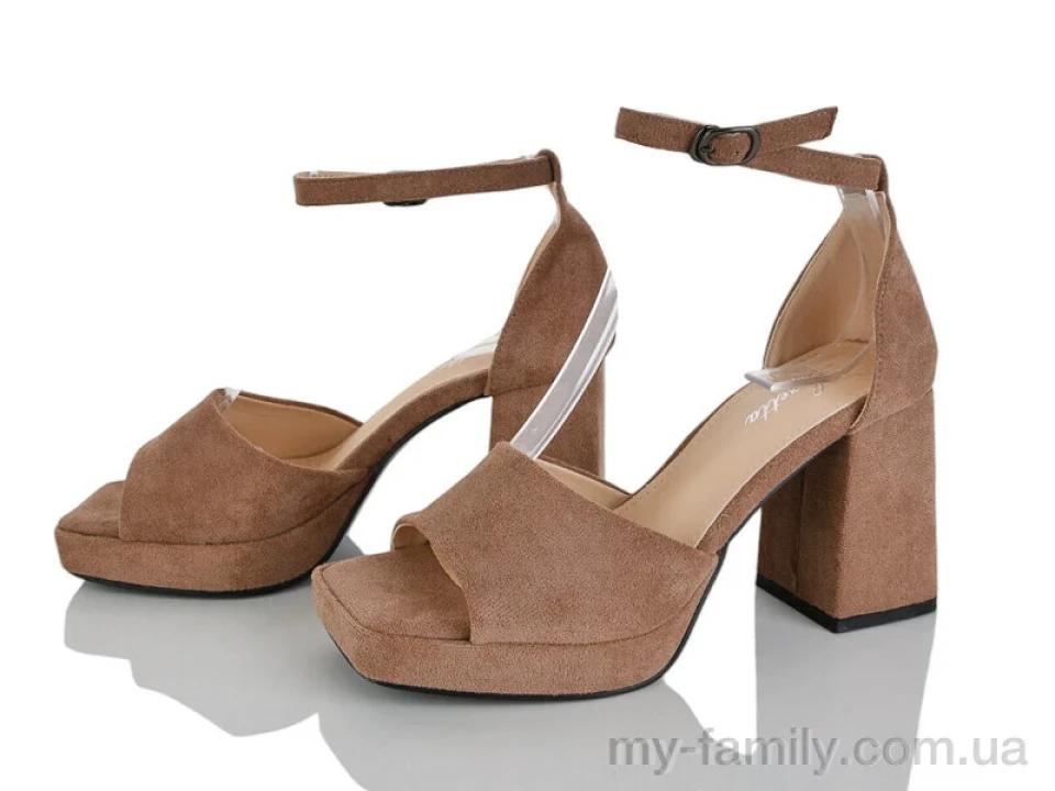 Босоніжки штучна замша коричневий жінки -, Жіночі босоніжки оптом