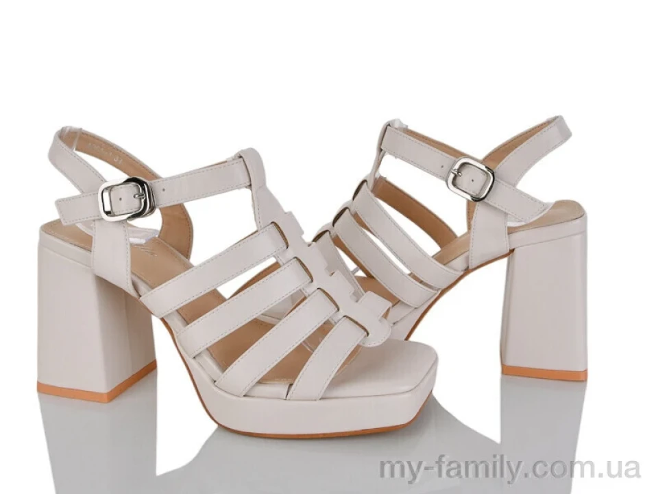 Босоніжки штучна шкіра бежевий жінки -, Жіночі босоніжки оптом