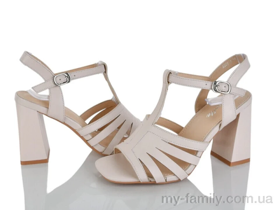 Босоніжки штучна шкіра бежевий жінки -, Жіночі босоніжки оптом