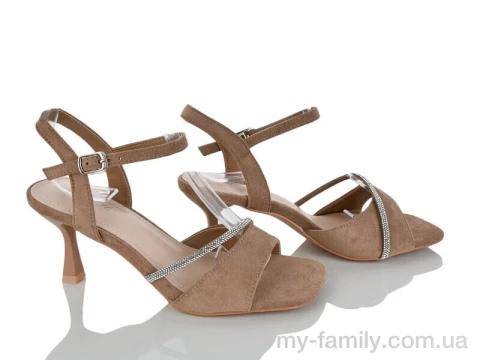 Босоніжки штучна замша коричневий жінки -, Жіночі босоніжки оптом