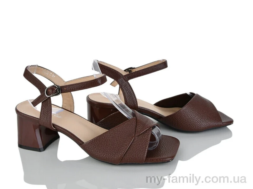 Босоніжки штучна шкіра коричневий жінки -, Жіночі босоніжки оптом