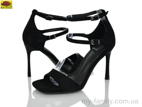 Босоніжки штучна замша чорний жінки -, Жіночі босоніжки оптом