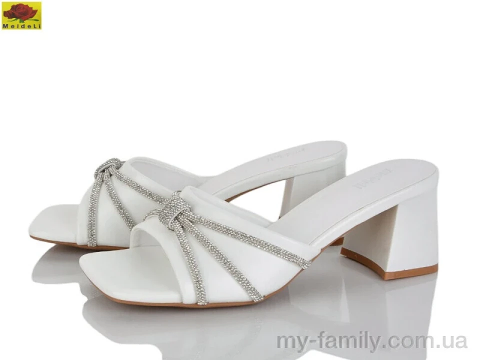 Шльопанці штучна шкіра білий жінки -, Жіночі шльопанці оптом