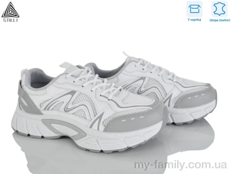 Кросівки натуральна шкіра-текстиль білий жінки -, Жіночі кросівки оптом