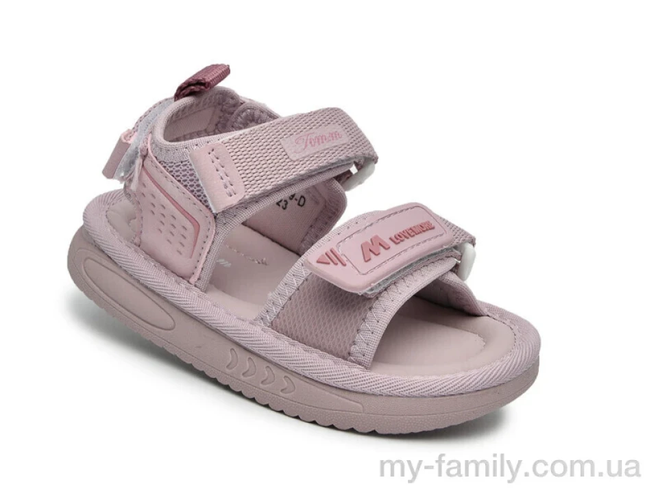 Босоніжки штучна шкіра-текстиль фіолетовий діти дівчинка, Взуття оптом діти