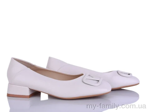 Туфлі штучна шкіра бежевий жінки -, Туфлі жіночі оптом