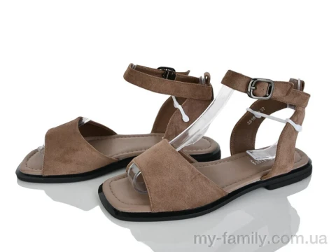 Босоніжки штучна замша коричневий жінки -, Жіночі босоніжки оптом