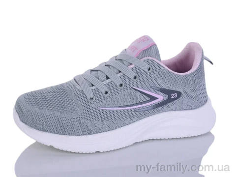 Кросівки текстиль сірий жінки -, Жіночі кросівки оптом
