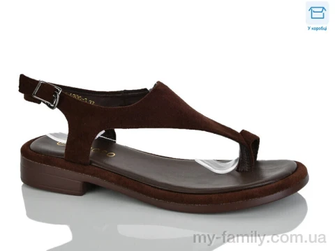 Босоніжки штучна замша коричневий жінки -, Жіночі босоніжки оптом