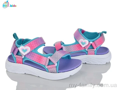 Босоніжки текстиль блакитний діти дівчинка, Взуття оптом діти