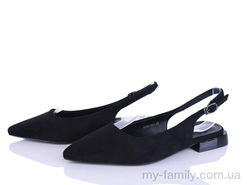 Туфлі штучна замша чорний діти -, Дитячі туфлі оптом