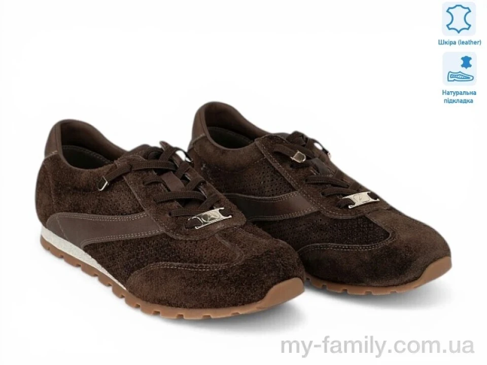 Кросівки натуральна шкіра коричневий жінки -, Жіночі кросівки оптом