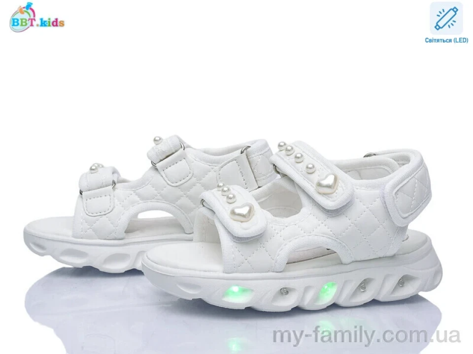 Босоніжки штучна шкіра білий діти дівчинка, Взуття оптом діти