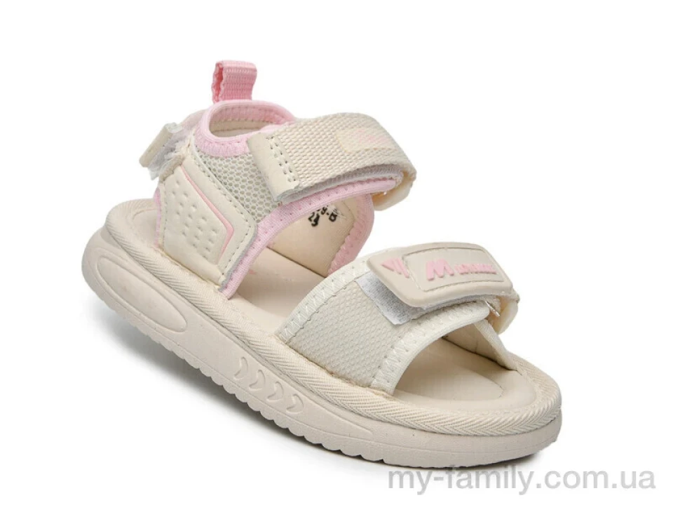 Босоніжки штучна шкіра-текстиль бежевий діти дівчинка, Взуття оптом діти