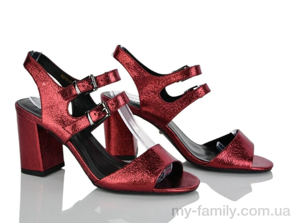 Босоніжки штучна шкіра бордовий жінки -, Жіночі босоніжки оптом