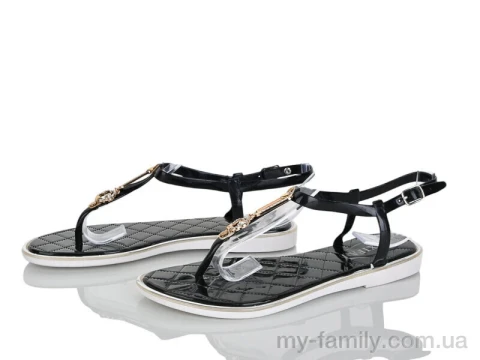 Босоножки силикон черный женщины -, Женские босоножки оптом