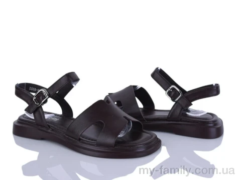 Босоніжки штучна шкіра коричневий жінки -, Жіночі босоніжки оптом